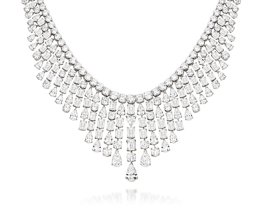 Custom Made Diamond Necklace